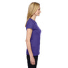 Fruit of the Loom Women's Purple 4.7 oz Sofspun Jersey Junior Crew T-Shirt