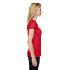 Fruit of the Loom Women's Fiery Red 4.7 oz Sofspun Jersey Junior Crew T-Shirt