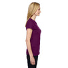 Fruit of the Loom Women's Wild Plum 4.7 oz Sofspun Jersey Junior Crew T-Shirt