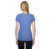 Fruit of the Loom Women's Carolina Heather 4.7 oz Sofspun Jersey Junior Crew T-Shirt