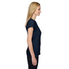 Fruit of the Loom Women's Indigo Heather 4.7 oz Sofspun Jersey Junior Crew T-Shirt
