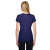 Fruit of the Loom Women's Heather Grape 4.7 oz Sofspun Jersey Junior Crew T-Shirt