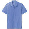 Sport-Tek Men's True Royal Heather PosiCharge Tri-Blend Wicking Polo