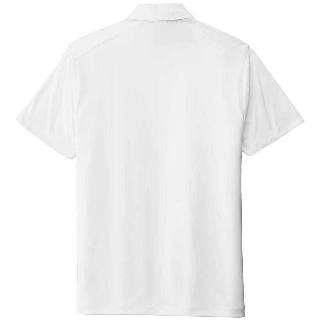 Sport-Tek Men's White Posi-UV Pro Polo