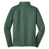 Sport-Tek Men's Forest Green Sport-Wick Stretch 1/2-Zip Pullover