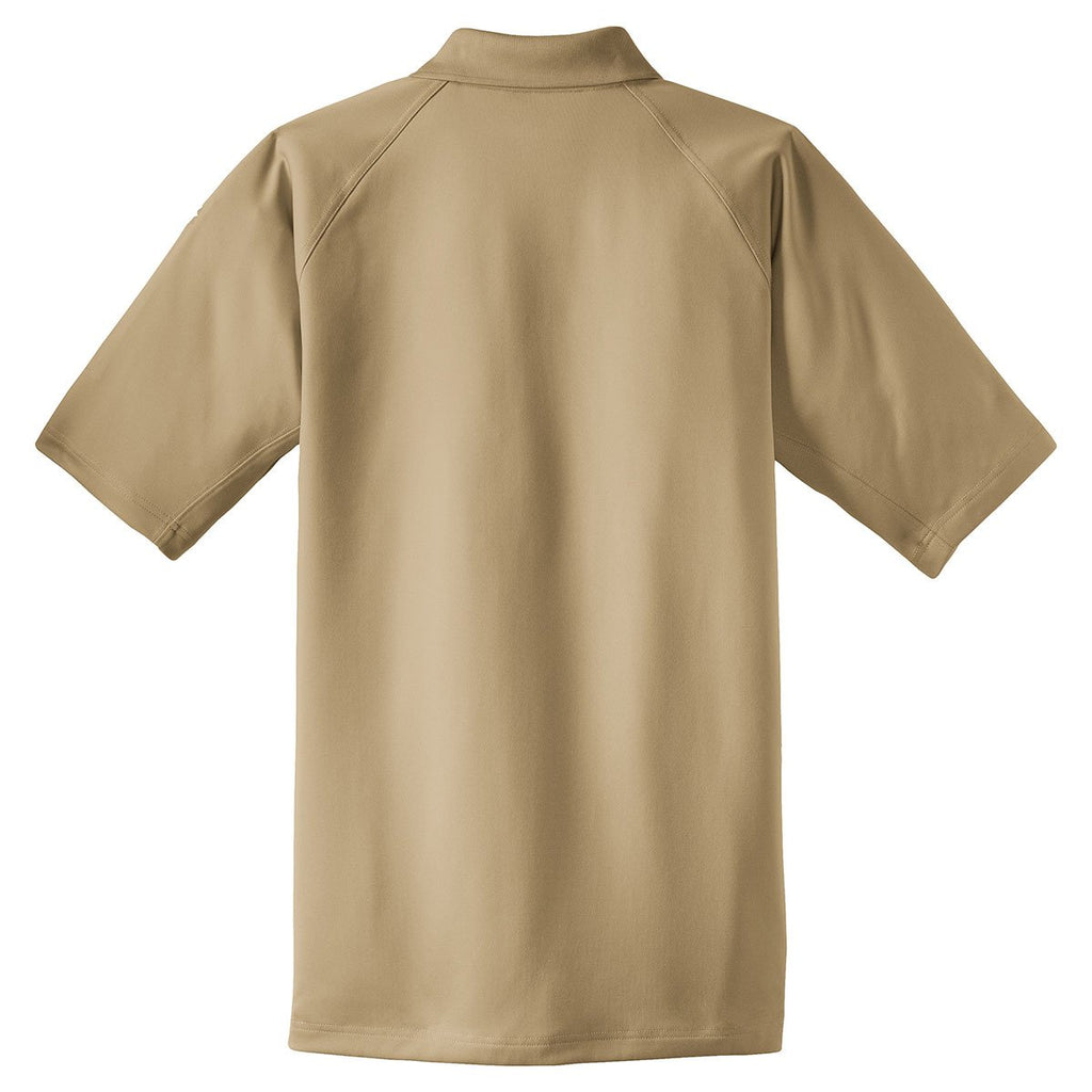 CornerStone Men's Tall Tan Select Snag-Proof Tactical Polo