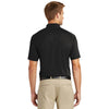 CornerStone Men's Black Tall Lightweight Snag Proof Polo
