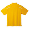 Elevate Men's Yellow/White Nyos Short Sleeve Polo