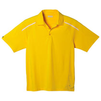 Elevate Men's Yellow/White Nyos Short Sleeve Polo