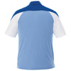 Elevate Men's Solace Blue/New Royal/White Vesta Short Sleeve Polo