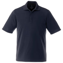 Elevate Men's Navy Dade Short Sleeve Polo Tall