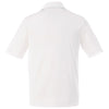 Elevate Men's White Dade Short Sleeve Polo Tall