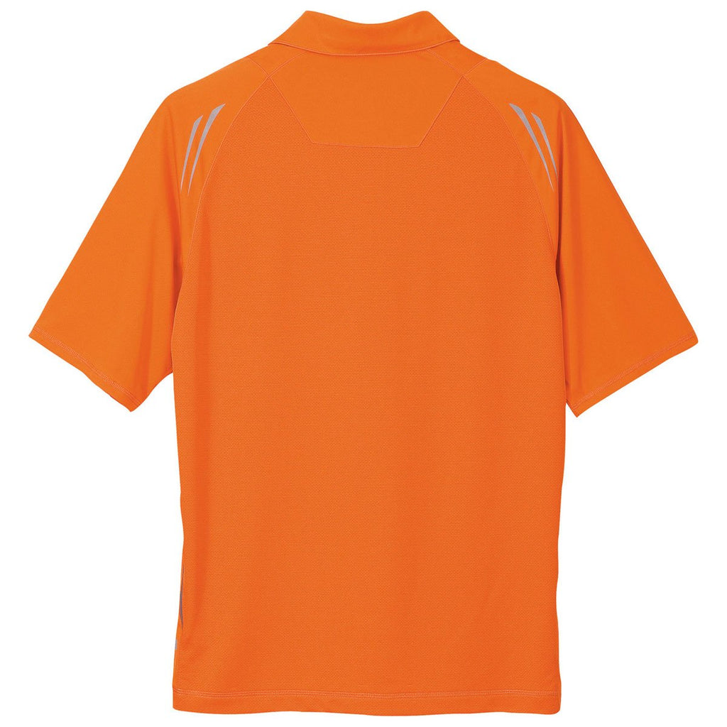 Elevate Men's Saffron Solway Short Sleeve Polo