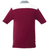 Elevate Men's Maroon/Fossil/White Gydan Short Sleeve Polo