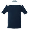 Elevate Men's Navy/Fossil/White Gydan Short Sleeve Polo