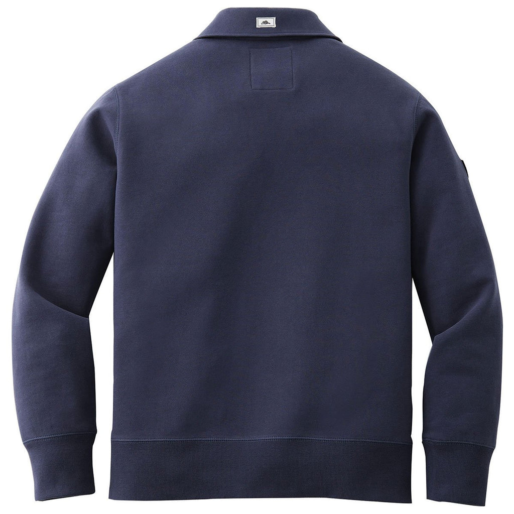 Roots73 Men's Atlantic Navy Killarney Fleece Quarter Zip