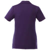 Elevate Women's Dark Plum Next Short Sleeve Polo
