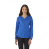 Elevate Women's Olympic Blue Heather Quadra Long Sleeve Shirt