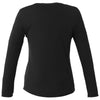 Elevate Women's Black Parima Long Sleeve Tech Tee
