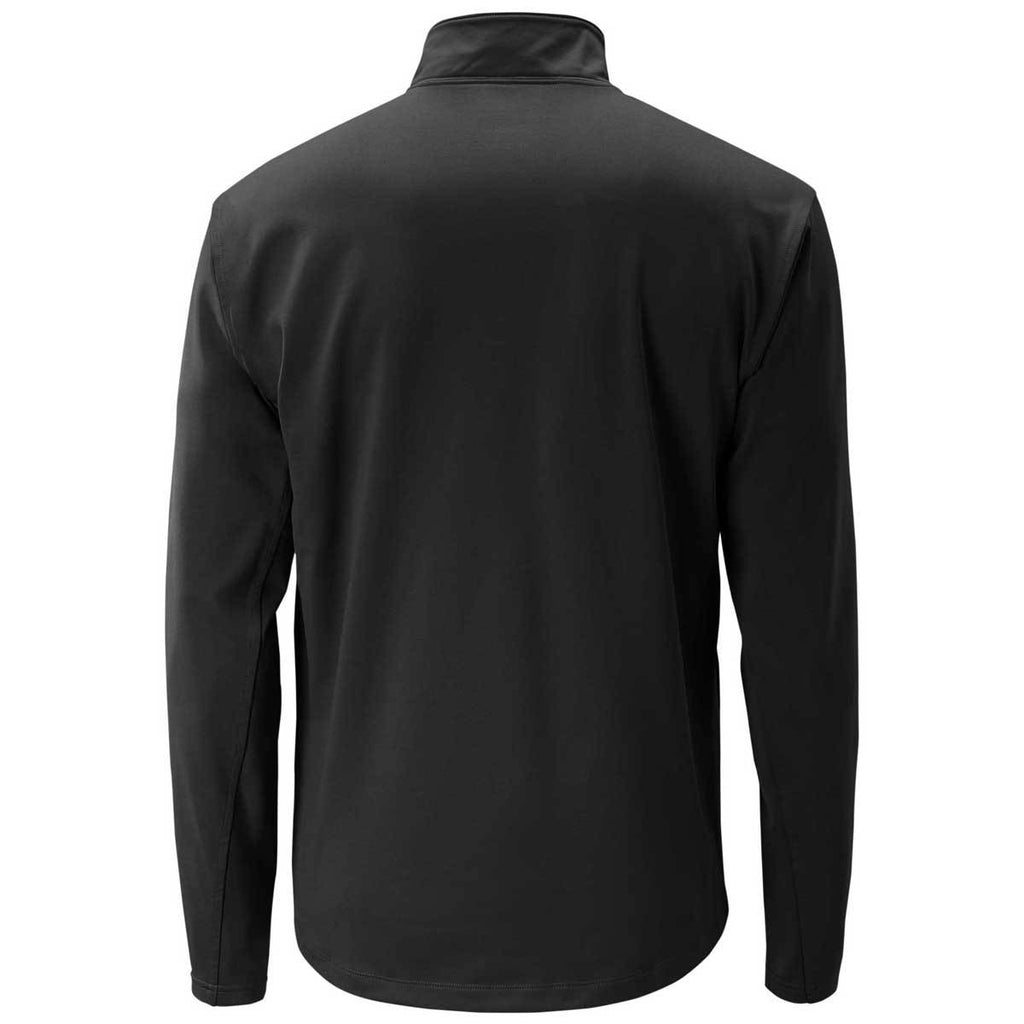 New Balance Men's Team Black Lightweight Solid Half Zip