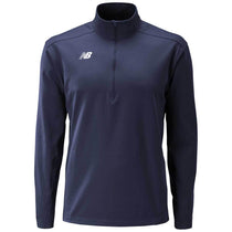 New Balance Men's Team Navy Lightweight Solid Half Zip