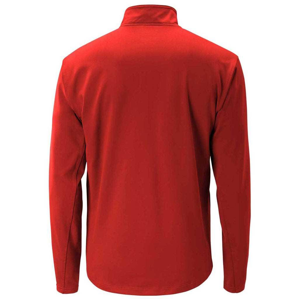 New Balance Men's Team Red Lightweight Solid Half Zip