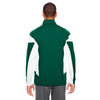 Team 365 Men's Sport Forest/White Elite Performance Full-Zip