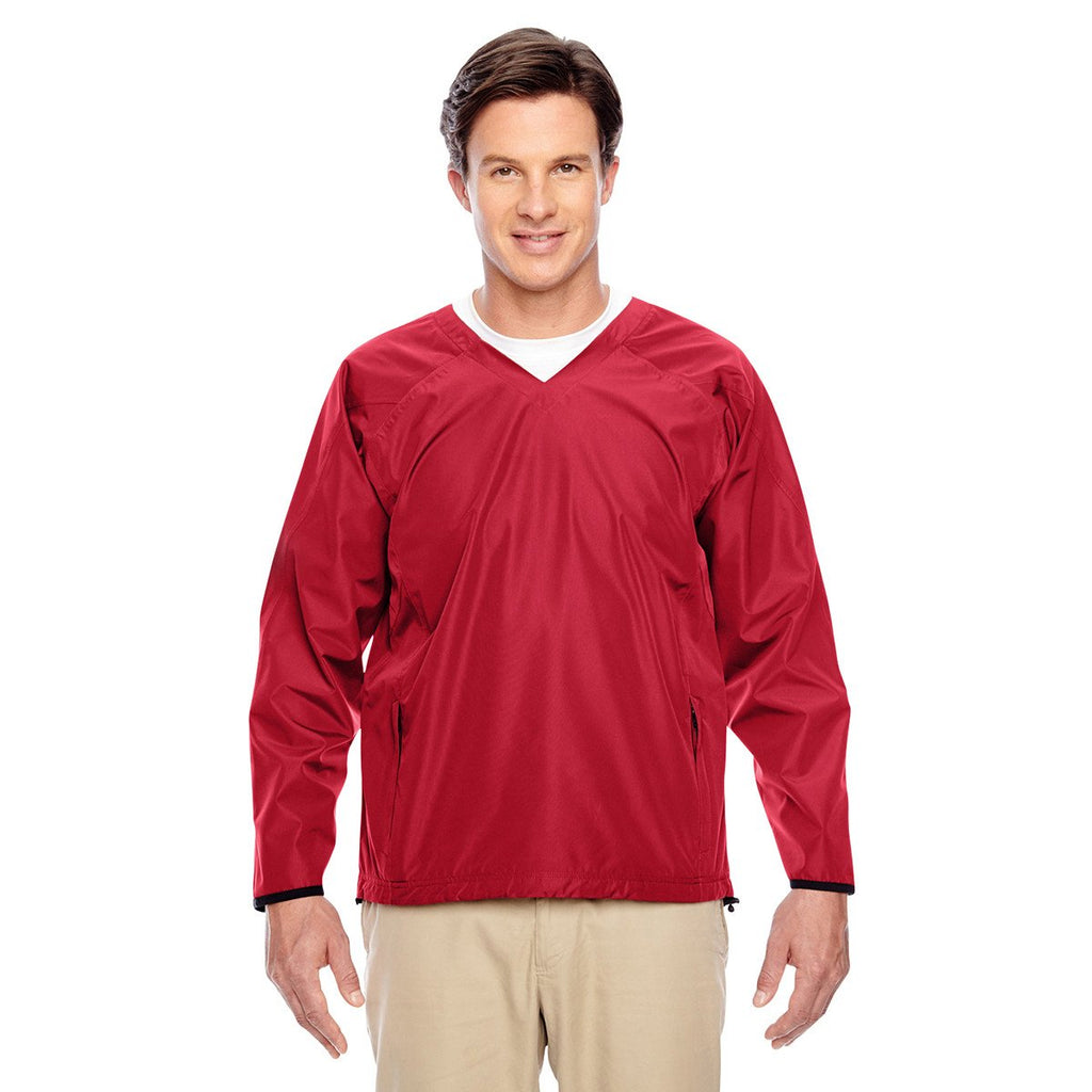 Team 365 Men's Sport Red Dominator Waterproof Windshirt