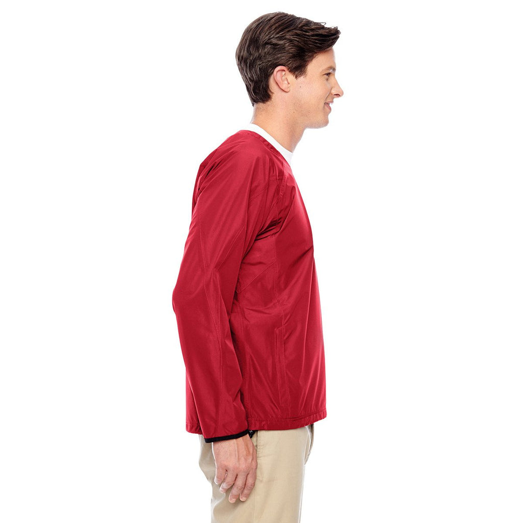 Team 365 Men's Sport Red Dominator Waterproof Windshirt