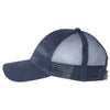 Outdoor Cap Navy Debossed Stars and Stripes with Mesh Back