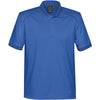 Stormtech Men's Azure Blue/Carbon Phantom Embossed Back Polo