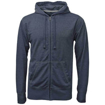 BAW Men's Vintage Navy Burn-Out Full Zip Jacket