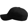 Ahead Black Classic Fit Cloth Slider Strap Cap