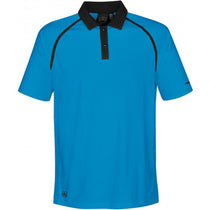 Stormtech Men's Electric Blue/Black Precision Technical Polo