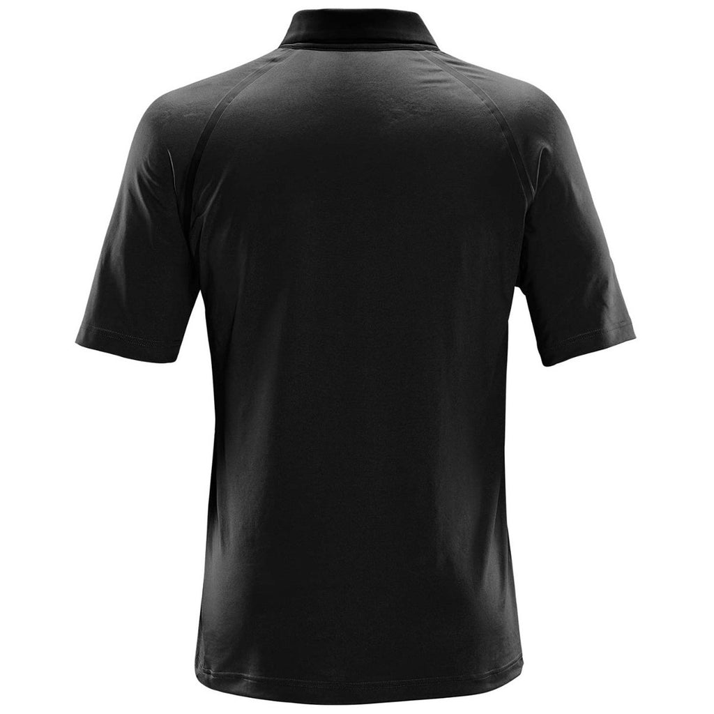Stormtech Men's Black Neutrino Technical Polo