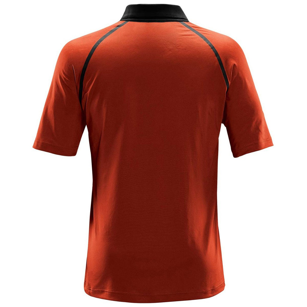 Stormtech Men's Fire Orange Neutrino Technical Polo