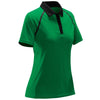 Stormtech Women's Jewel Green Neutrino Technical Polo