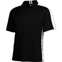 BAW Men's Black/White Xtreme Tek Galaxy Polo