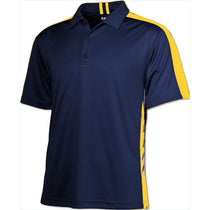 BAW Men's Navy/Gold Xtreme Tek Galaxy Polo