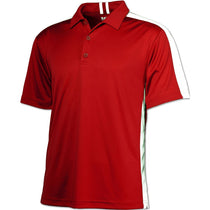 BAW Men's Red/White Xtreme Tek Galaxy Polo