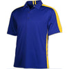 BAW Men's Royal/Gold Xtreme Tek Galaxy Polo