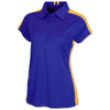 BAW Women's Royal/Gold Xtreme Tek Galaxy Polo