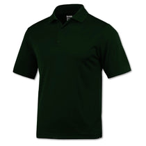 BAW Men's Dark Green Xtreme Tek Polo