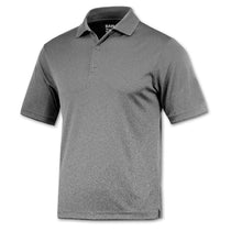 BAW Men's Heather Grey Xtreme Tek Heather Polo