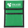 Hit Kelly Green Nylon Neck Wallet Badge Holder