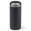 Gemline Matte Black Emery 2-in-1 Double Wall 20 oz. Stainless Bottle