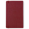Moleskine Bordeaux Red Leather Ruled Large Notebook
