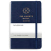 Moleskine Navy Blue Medium Notebook and GO Pen Gift Set
