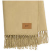 Gemline Fawn Herringbone Everlasting Throw Blanket