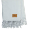 Gemline Soft Grey Herringbone Everlasting Throw Blanket